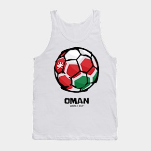 Oman Football Country Flag Tank Top